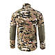 Чоловіча флісова кофта мультикам, фірмова чоловіча кофта з вологовідвідного флісу, тактична кофта мультикам, фото 3