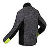 Кофта чоловіча флісова Regatta Coladane IV Fleece XL Dark Grey/Bright Kiwi, фото 7