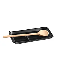 Підставка під ложку Emile Henry Kitchen Tools 22.5x10 см, чорний (710262)
