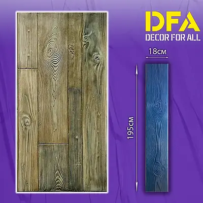 Відтиск для декору Дерево 2 (сині)