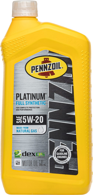 Pennzoil 5W-20 Platinum Fully Synthetic кан. 0.946л