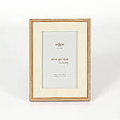 Рамка для фото МВМ MY HOME "Кадри" 14.8х19.8 см Білий/дерево (PH-2 S WHITE/WOOD)