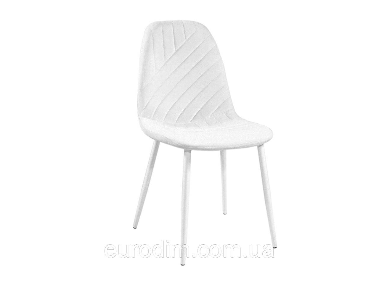 Стілець N-165 меренга велюр + айворі