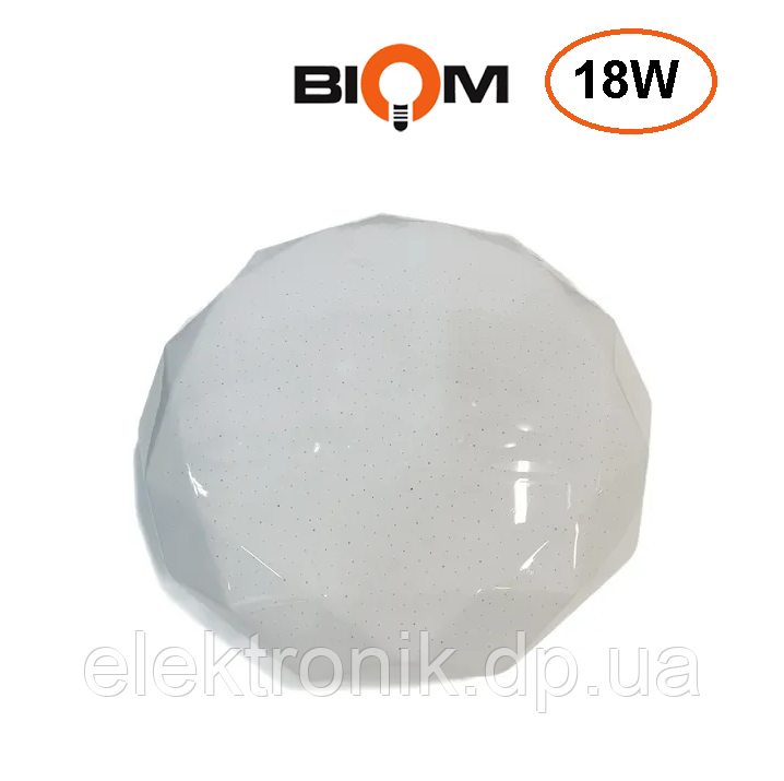 Светильник светодиодный Biom DL-R205-18-5 5000K 18Вт