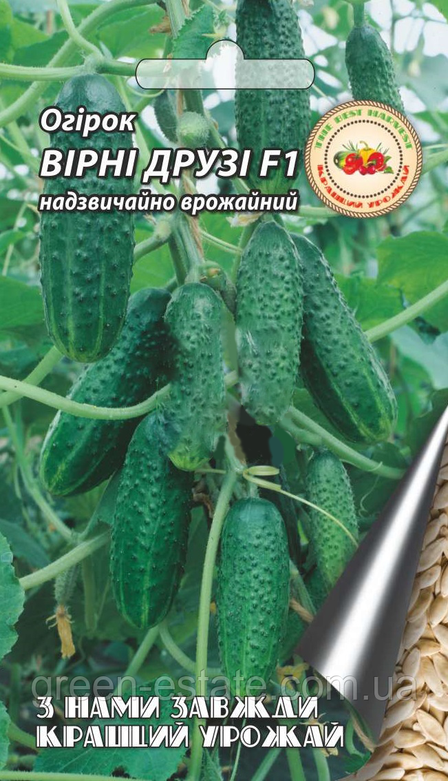 Огірок Вірні друзі F1 0,3 г.