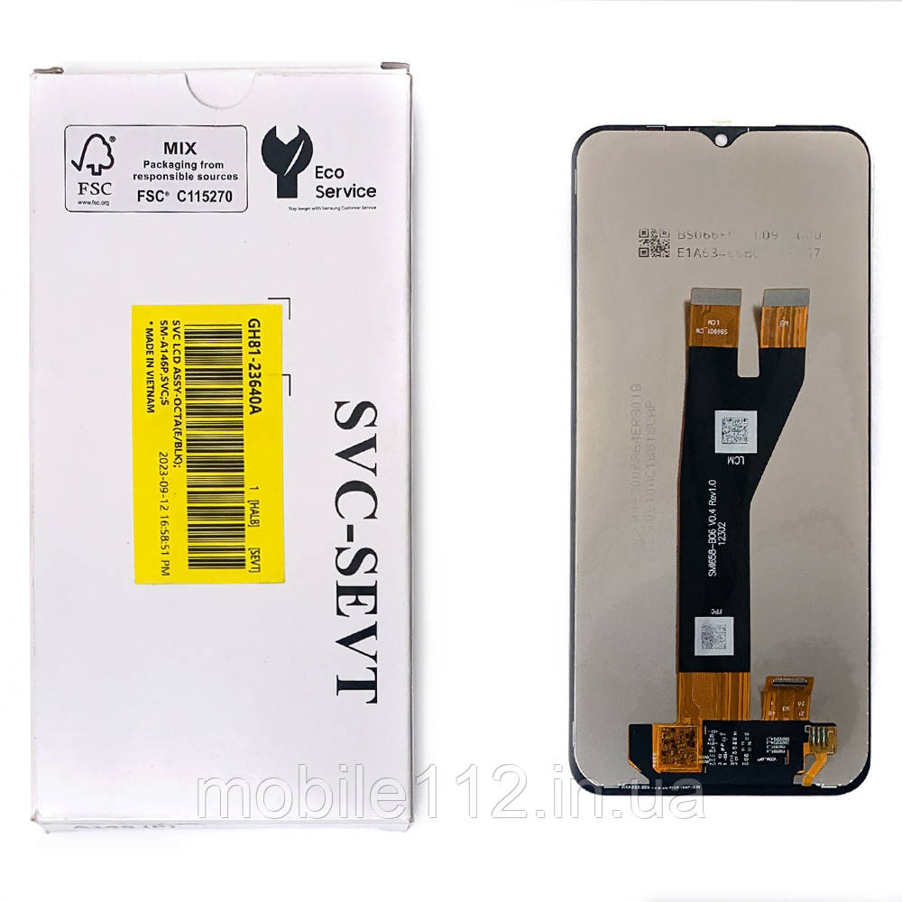 Дисплей (екран) Samsung Galaxy A14 5G A146P + тачскрин (оригінал OEM SP), фото 1
