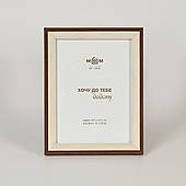 Рамка для фото МВМ MY HOME "Епізоди" 18.2х23.3 см Бежевий/дерево (PH-3 L BEIGE/WOOD)