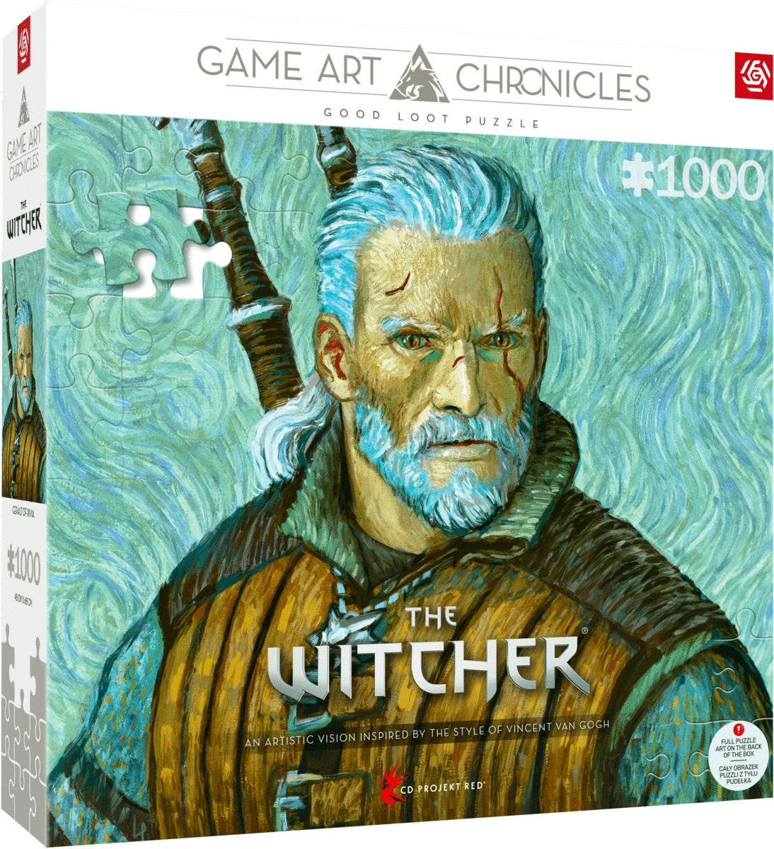 Пазл The Witcher Geralt of Rivia & Vincent van Gogh 1000 ел.
