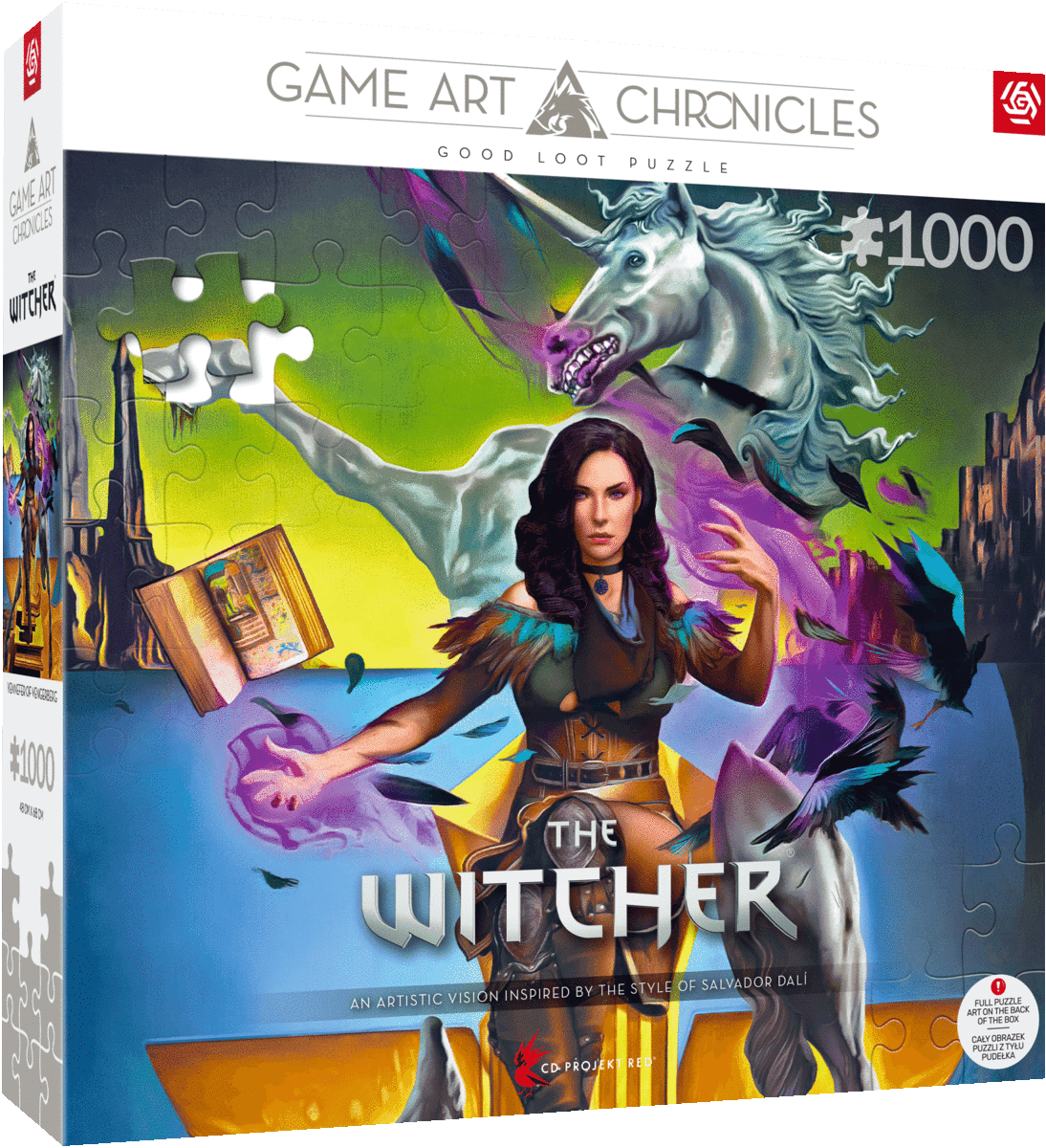 Пазл The Witcher Yennefer & Salvador Dali 1000 ел.