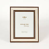 Рамка для фото МВМ MY HOME "Епізоди" 21.6х26.7 см Бежевий/дерево (PH-4 L BEIGE/WOOD)