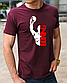 Чоловічі футболки на боксерську тематику з принтом Boxing, бавовняна футболка розмір S, фото 9