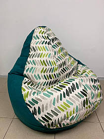 Крісло - мішок SkyPuff груша , M - 100х75 Bertin DT3+Багіра 11833