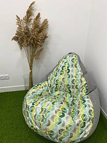 Крісло - мішок SkyPuff груша , M - 100х75 Desi DT3+Ріміні 69
