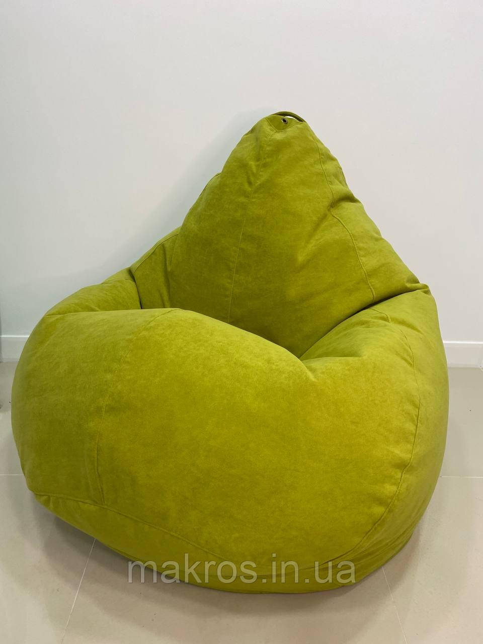 Крісло - мішок SkyPuff груша , MEGA XXXL - 160х120 Florida Green, фото 1