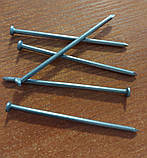 Цвяхи будівельні 3,0х80 мм високоякісні сталеві без покриття з пласкою головкою гладкий стержень DIN 1151, фото 9