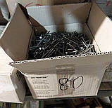 Цвяхи будівельні 3,0х80 мм високоякісні сталеві без покриття з пласкою головкою гладкий стержень DIN 1151, фото 7