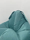 Крісло - мішок SkyPuff груша Зайчик , XXL - 140х100 Florida Aqua, фото 8
