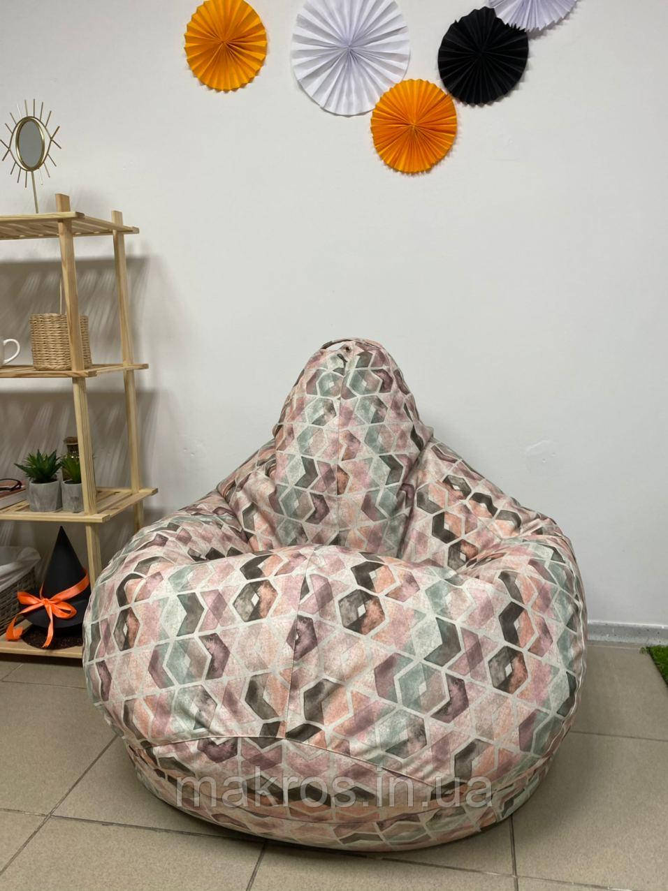 Крісло - мішок SkyPuff груша , MEGA XXXL - 160х120 Магітекс Desi DT10, фото 1