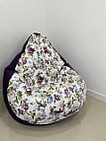 Крісло - мішок SkyPuff груша , MEGA XXXL - 160х120 Магітекс Serra 16 + Квінс 10783, фото 10