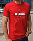 Футболка бавовняна для боксу та єдиноборств, футболка Бокс-моя терапія,одяг боксерською тематикою розмір S, фото 8