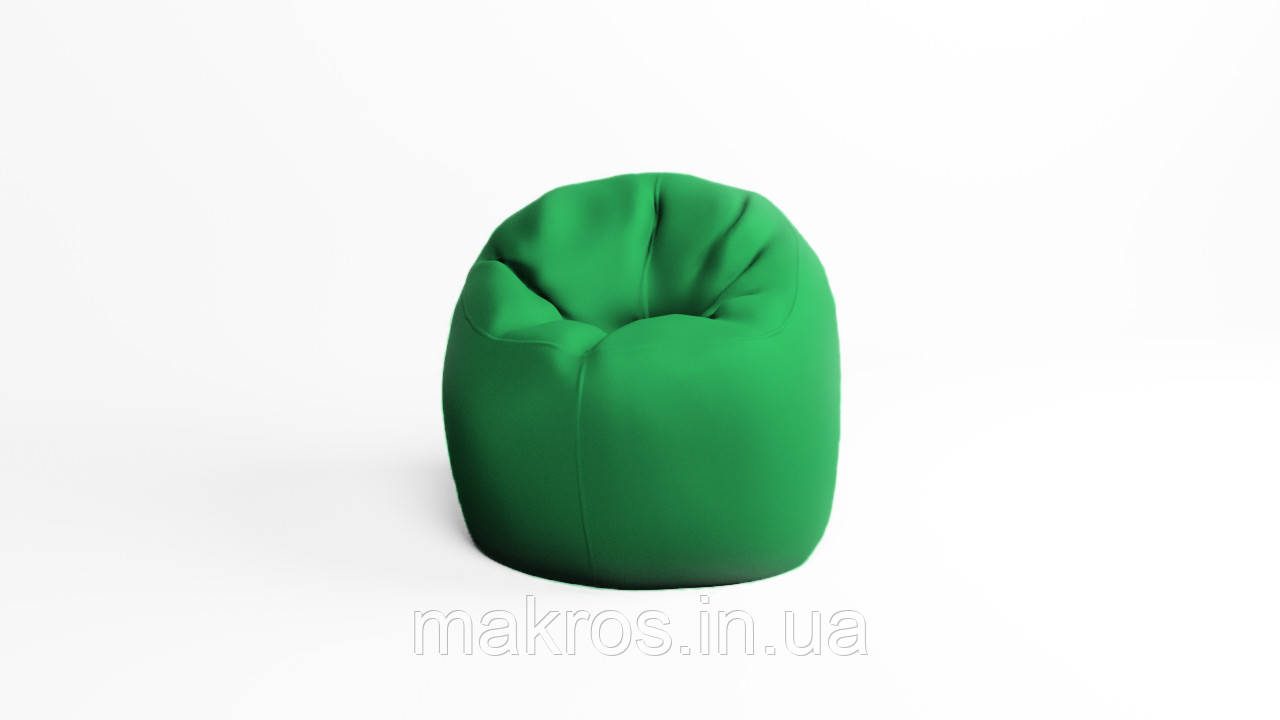 Крісло - мішок SkyPuff Хмаринка 85 см Оксфорд 600D.PU.WR 334 Салатовий