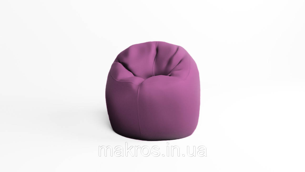 Крісло - мішок SkyPuff Хмаринка 85 см Оксфорд 600D.PU.WR 422 Марсала