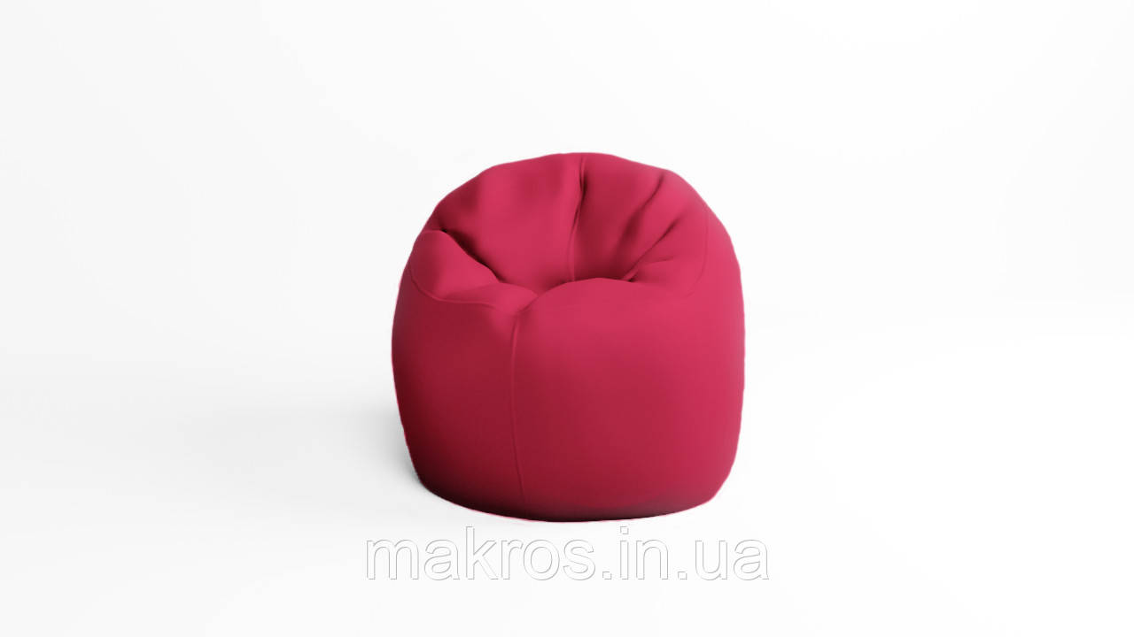 Крісло - мішок SkyPuff Хмаринка 85 см Оксфорд 600D.PU.WR 577 Рожевий барбі