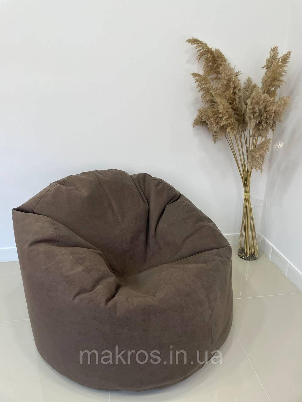 Крісло - мішок SkyPuff Хмаринка 85 см Energy Brown