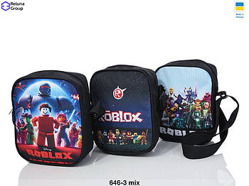 Сумка дитяча 20*15 см спортивна підліткова через плече на блискавці з кишенею та довгим ремінцем Panda