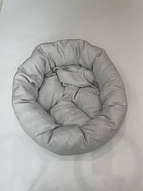 Лежак для котів і собак SKYPUFF 50 см Great White + White