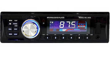 Автомагнітола 2035 Usb+Sd+Fm+Aux+ пульт (4x50W)