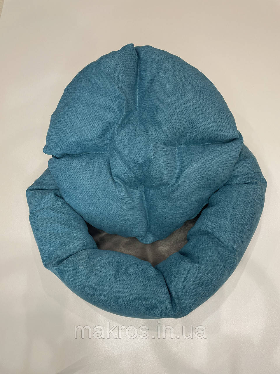 Лежак для котів і собак SKYPUFF 80 см Teal + Teal