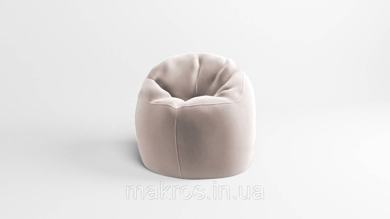 Крісло - мішок SkyPuff Хмаринка 85 см Велюр Florida Rose
