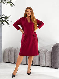 Сукня у діловому стилі для офісу великого розміру Розміри: 50.52.54.56