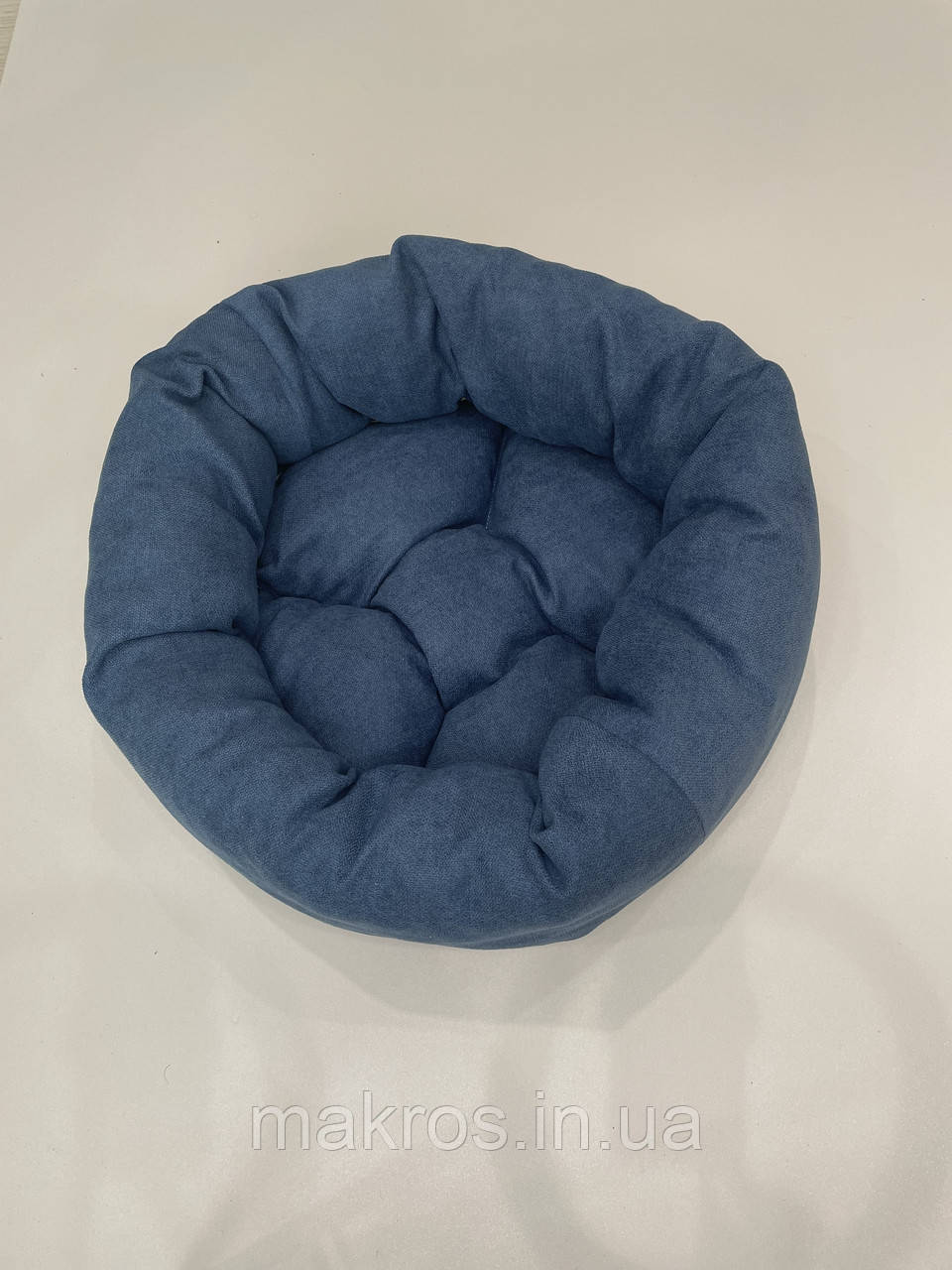 Лежак для котів і собак SKYPUFF 80 см Denim + Denim
