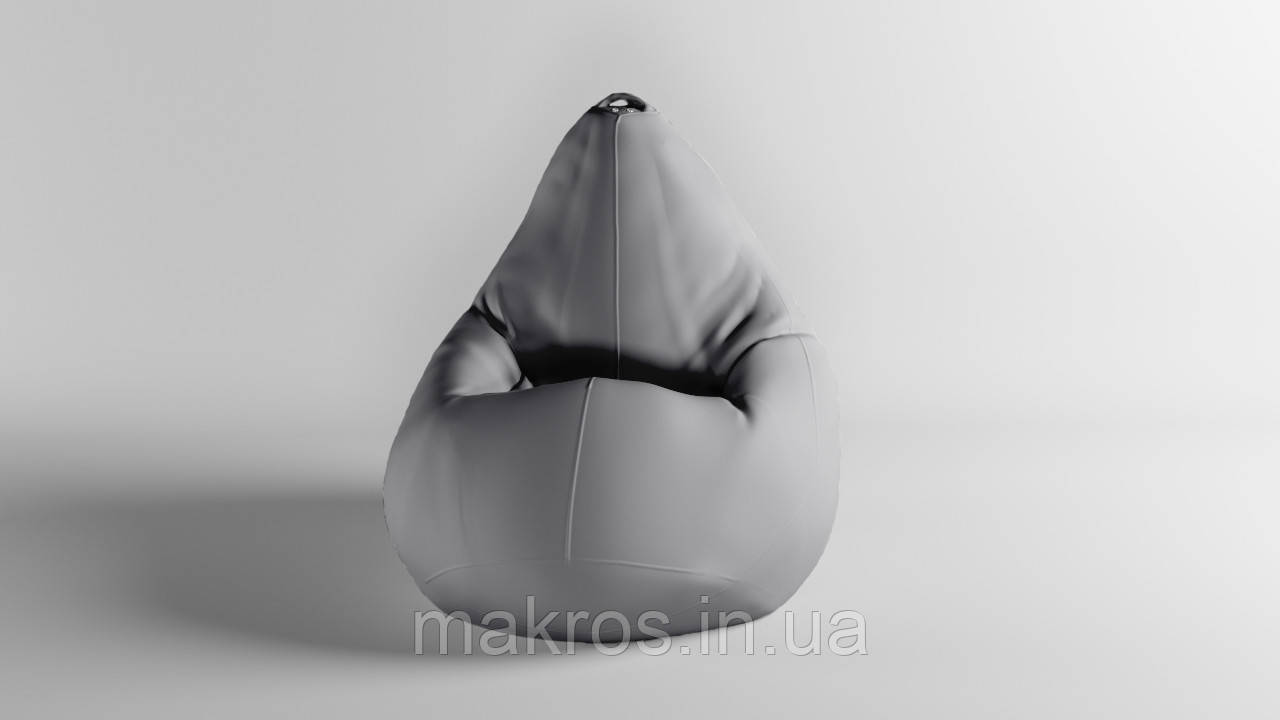 Крісло-мішок SkyPuff Груша , MEGA XXXL - 160х120 Оксфорд 600D.PU.WR 327 Хакі темний, фото 1