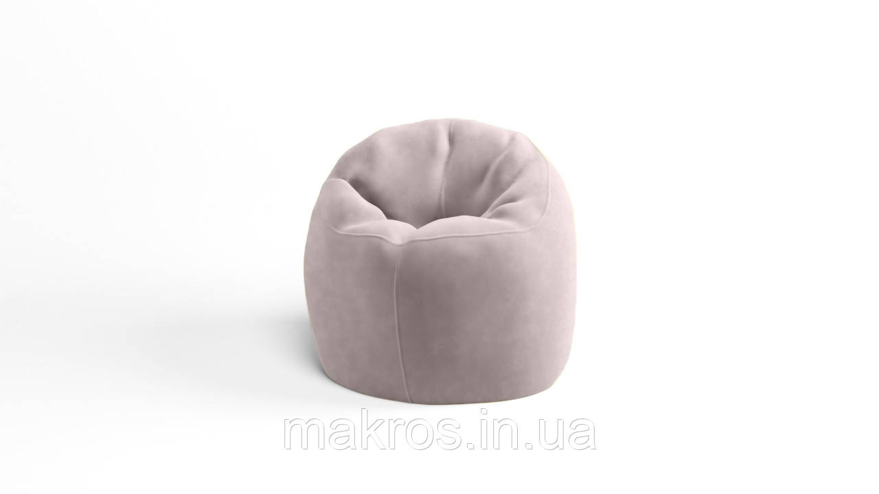 Крісло - мішок SkyPuff Хмаринка 100 см Велюр ORLANDO Marble, фото 1