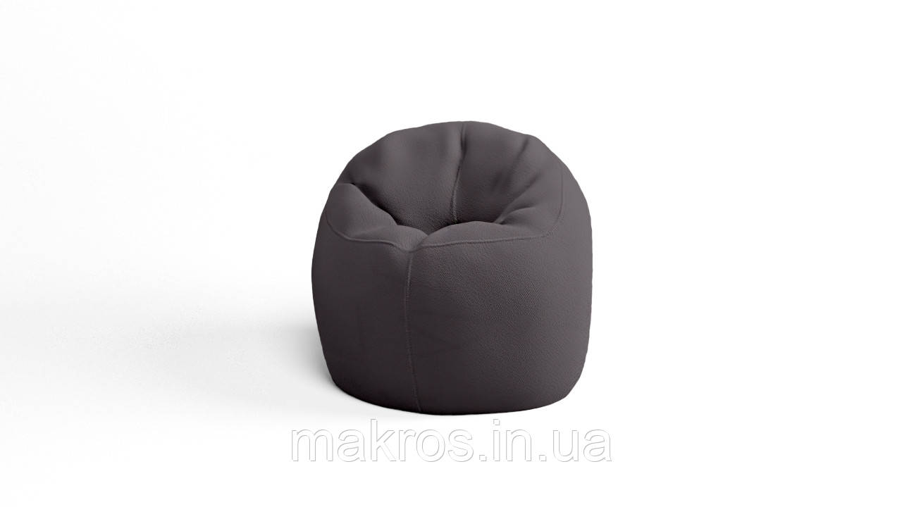 Крісло - мішок SkyPuff Хмаринка 85 см Велюр Victory Cappuccino