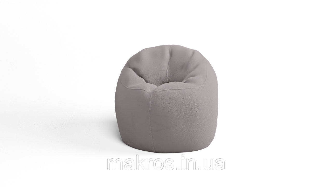 Крісло - мішок SkyPuff Хмаринка 85 см Велюр Victory Cocoa