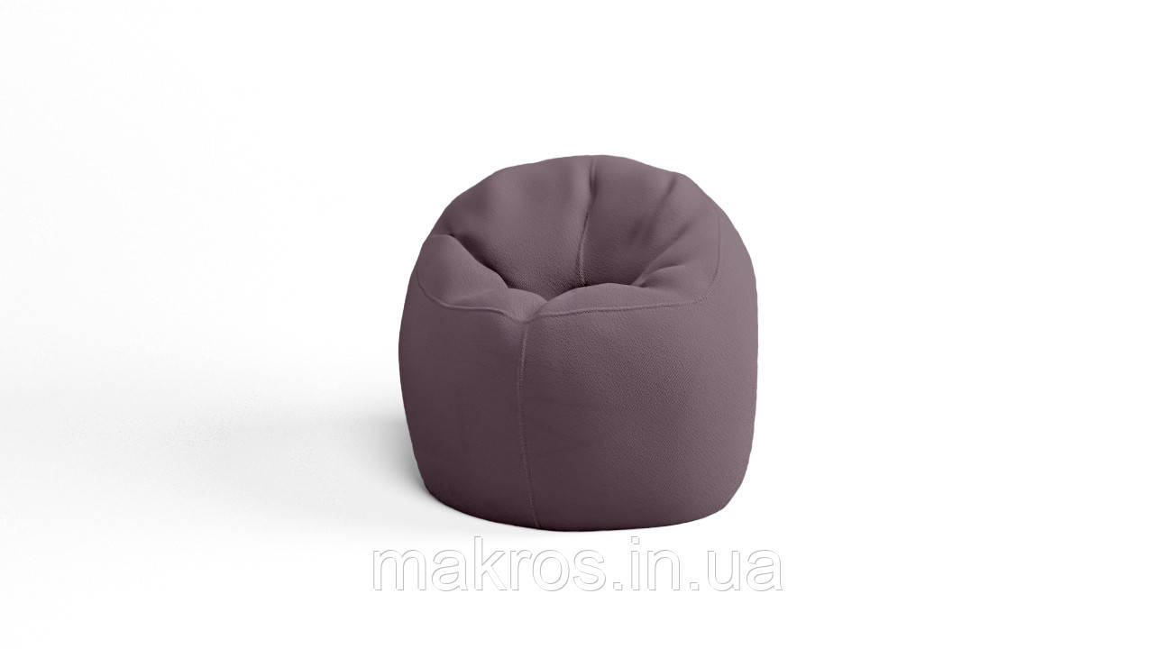 Крісло - мішок SkyPuff Хмаринка 100 см Велюр Victory Dusty Rose