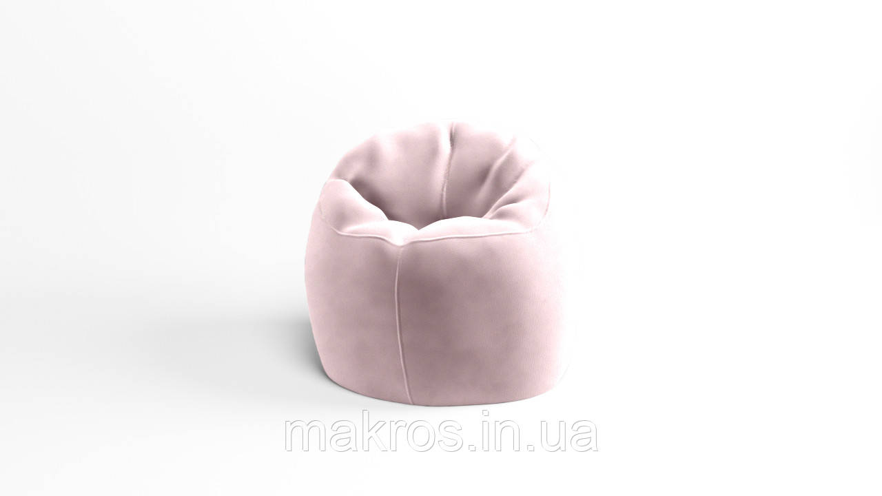 Крісло - мішок SkyPuff Хмаринка 85 см Велюр Virginia Rose