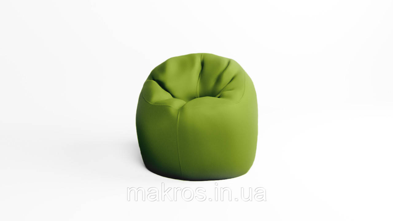 Крісло - мішок SkyPuff Хмаринка 85 см Оксфорд 600D.PU.WR 234 Оливковий