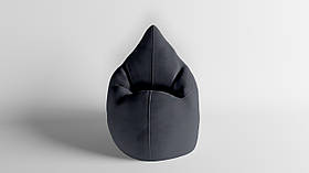 Крісло - мішок SkyPuff Краплинка 120х80 Велюр Allure Graphite