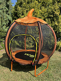 PumpkinДитячий батут (108 см) із захисною сіткою WCG Pumpkin (Гарбуз). Батут для маленьких дітей
