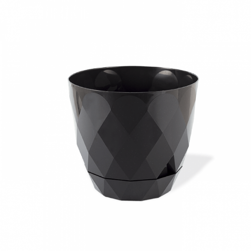 Вазон Yakamoz Saksi 15 л антрацит ELIF, фото 1