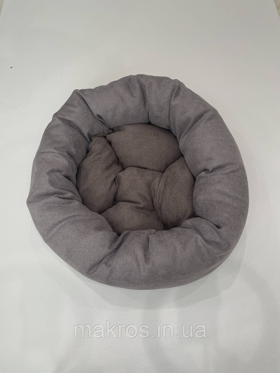 Лежак для котів і собак SKYPUFF 60 см Great Taupe + Cappuccino