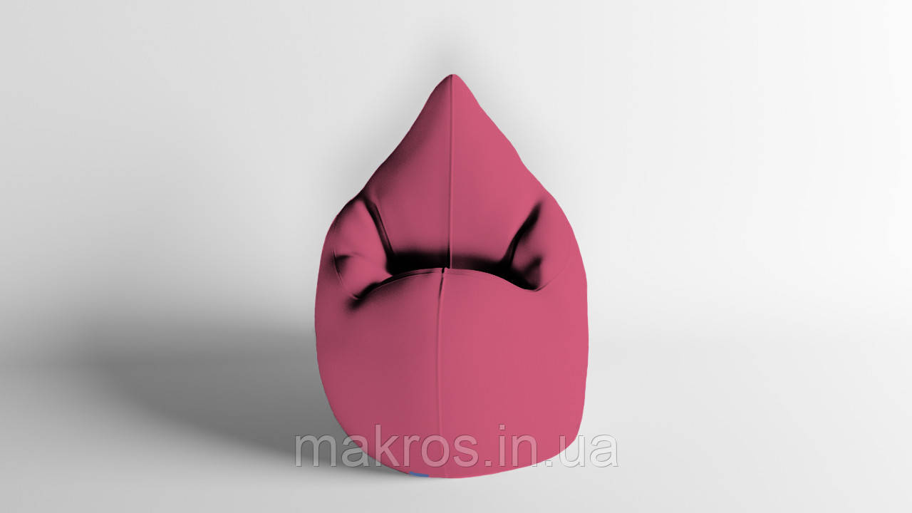 Крісло - мішок SkyPuff Краплинка 120х80 Оксфорд 600D.PU.WR 1056 Рожевий, фото 1