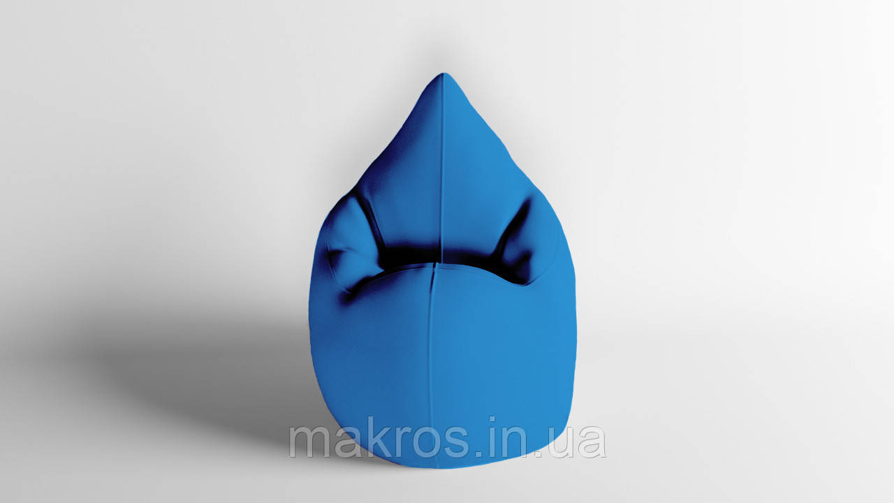 Крісло - мішок SkyPuff Краплинка 120х80 Оксфорд 600D.PU.WR 216 Бірюзовий