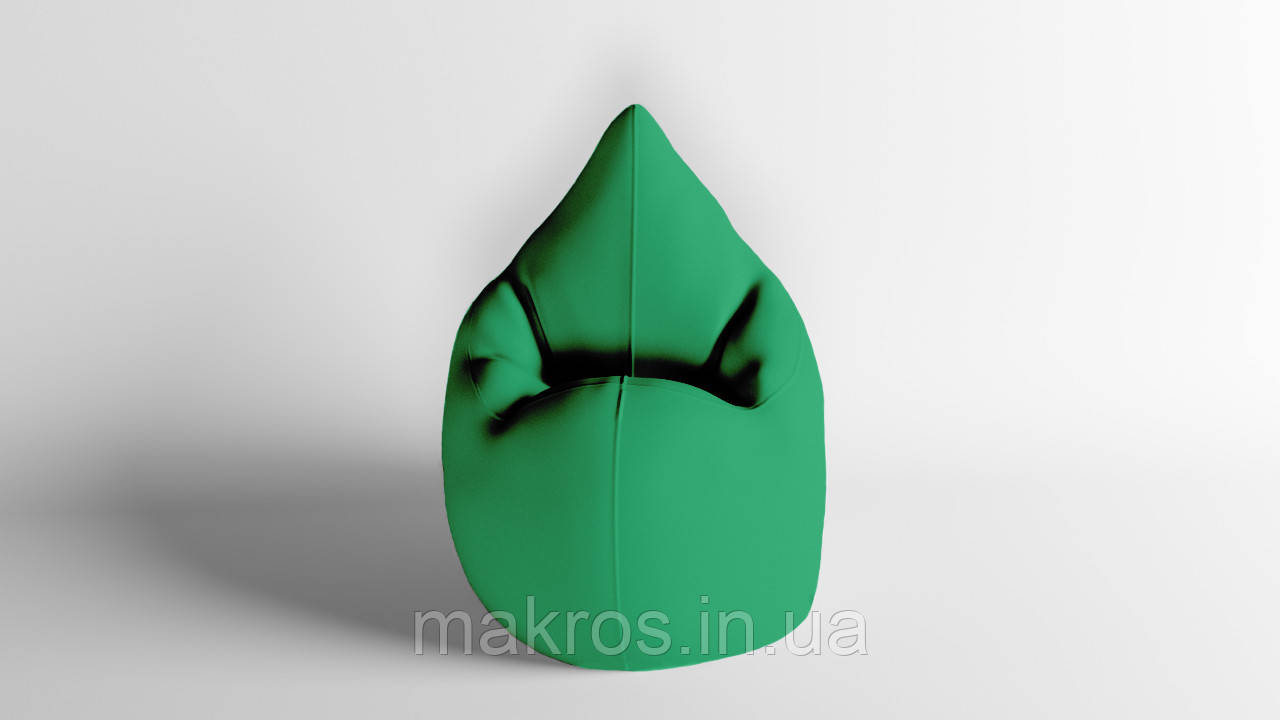 Крісло - мішок SkyPuff Краплинка 120х80 Оксфорд 600D.PU.WR 243 Трава, фото 1