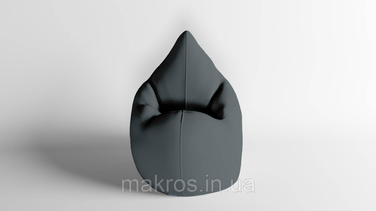 Крісло - мішок SkyPuff Краплинка 120х80 Оксфорд 600D.PU.WR 327 Хакі темний